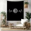 Ac Milan Wall Decor Tapestry Art For Pet Memorial Birthdaywedding Party Backdrop Family Gift