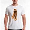 Goldendoodle Golden Doodle Cute Puppy Dog Tshirt Summer Casual Cotton Tee Oversized Streetwear Tops Vintage Graphic Print