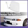 Front Bumper Tow Hook Eye Hole Cover Single  for Nissan Versa Sedan White