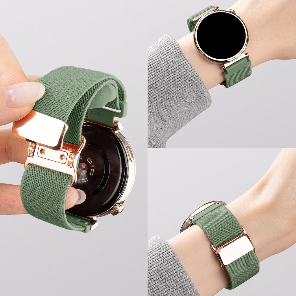 18/20/22mm Atmungsaktives Verstellbares Geflochtenes Armband für Garmin Fenix 7/6/5 Pro/Forerunner 265/255/Venu 4/3/2 Ersatz-Uhrenband
