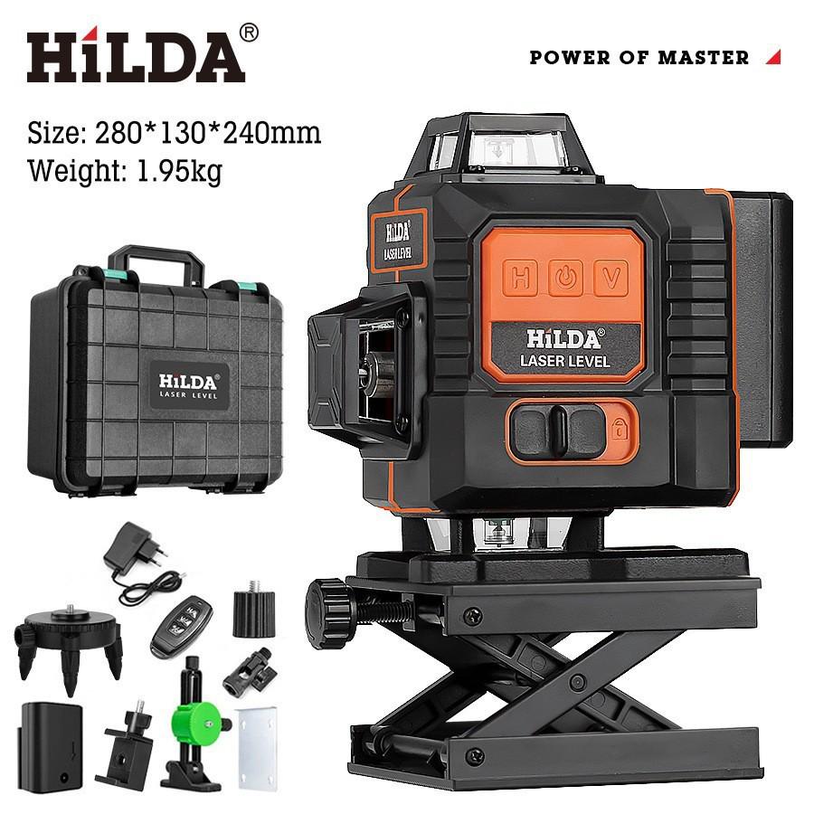 16-Line Green Laser Level: High-Precision, Strong Light, Automatic, Wall-Mounted Infrared Projector.