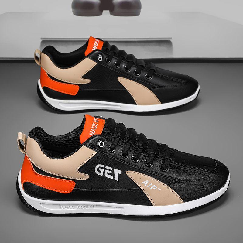 Мужская обувь Легкие кроссовки Спорт Весна Осень Плоские Мужская повседневная обувь — фото 3