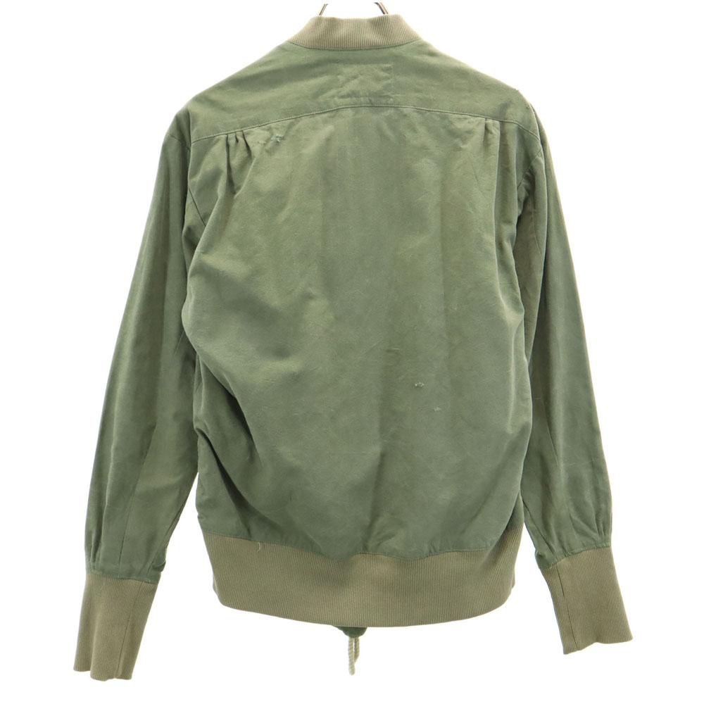 GREG LAUREN Made in USA Long sleeve Zip jacket 1 Khaki Men's Used