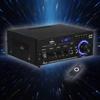 AK45Pro Power Amplifier, with Microphone Stereo Amp Receiver HiFi