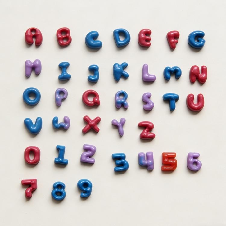 Moldes de Silicona con Letras y Números para Teclado Para Fundición de Resina Encanto de Resina Hecho a Mano Accesorios de Decoración para Teclado