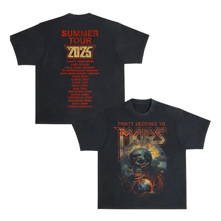 Summer Tour t shirt cotton s-5xl Thirty Seconds to Mars XL