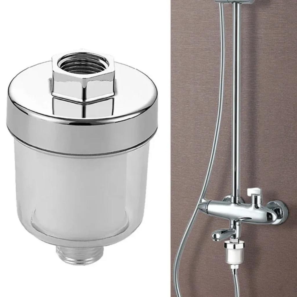 Universal Water Purifier Shower Head Tap Filter with PP Cotton Filter Element High Density Filter for Kitchen Bathroom Shower