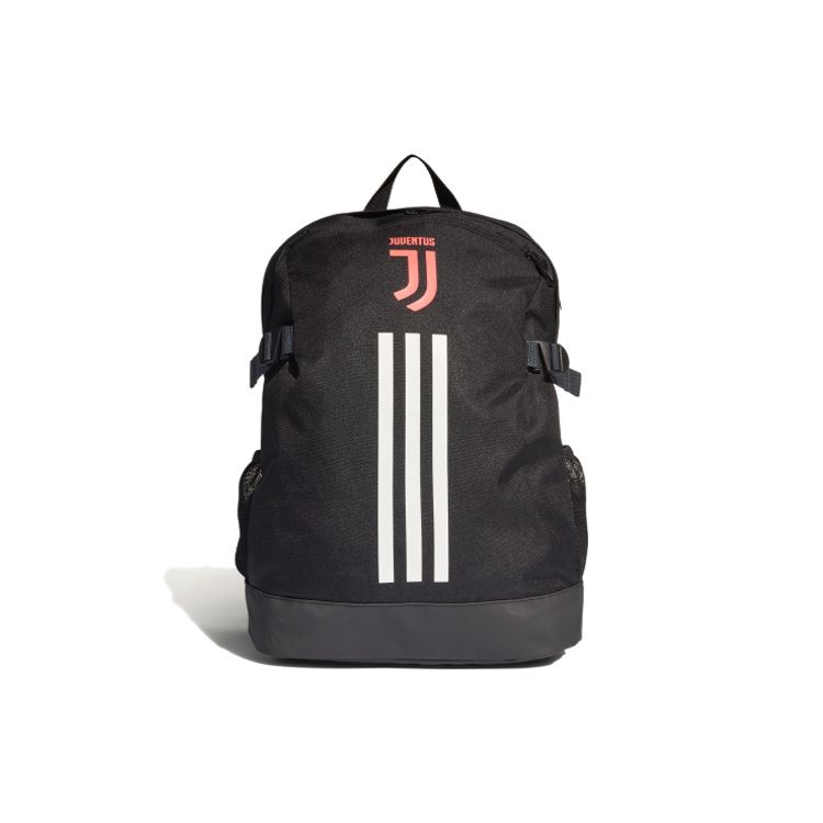 Adidas Juventus Football Sports Recycled Polyester Backpack Unisex Backpack Black DY7522 Black