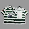 Lisbon Retro Jersey Football Jersey Classic Nostalgic No. 28 C Ronaldo Game Long Short-sleeved Sports Jersey