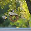 Outdoor Bird Feeder Hanging Windproof Bird Feeder