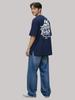 ZBLACK Zenith Black Barefoot Oversized Short Sleeve Navy