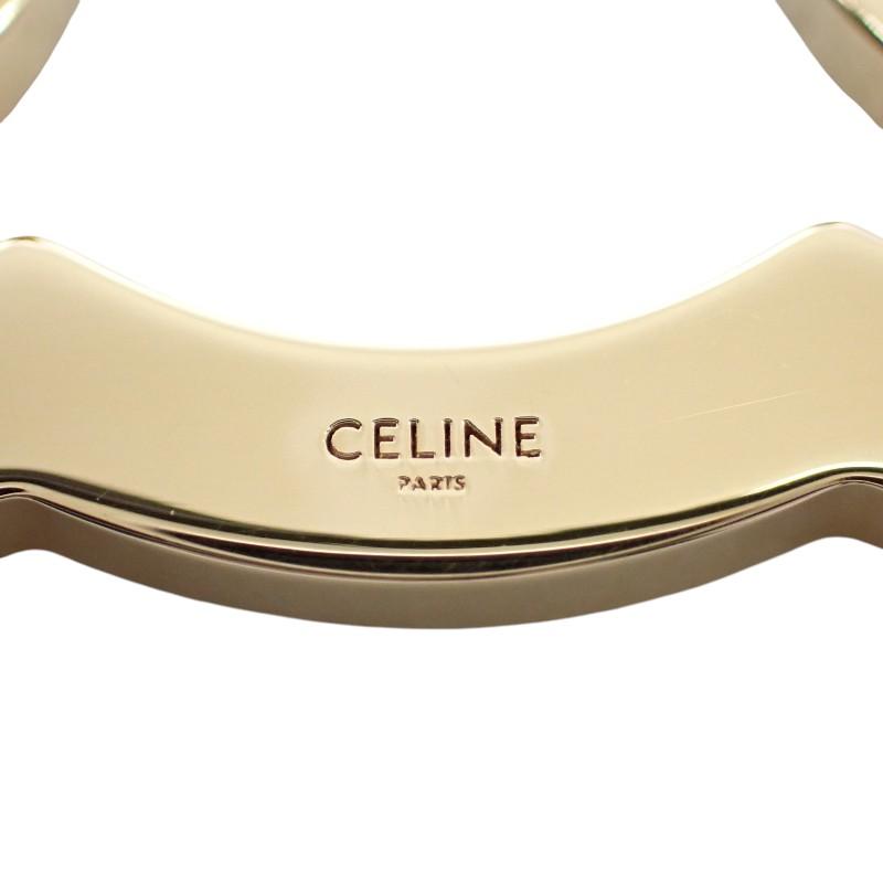 CELINE 461FQ6SBS.35OR Broche guld krystal/metal Kvinder