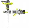 Garden Pulsating Sprinkler with Metal Spike for Lawn