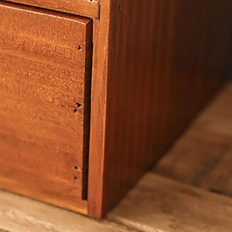 Desktop Storage Box Frame Document Stationery Desk Book Storages Frames Household Drawer Wooden Home Decoration