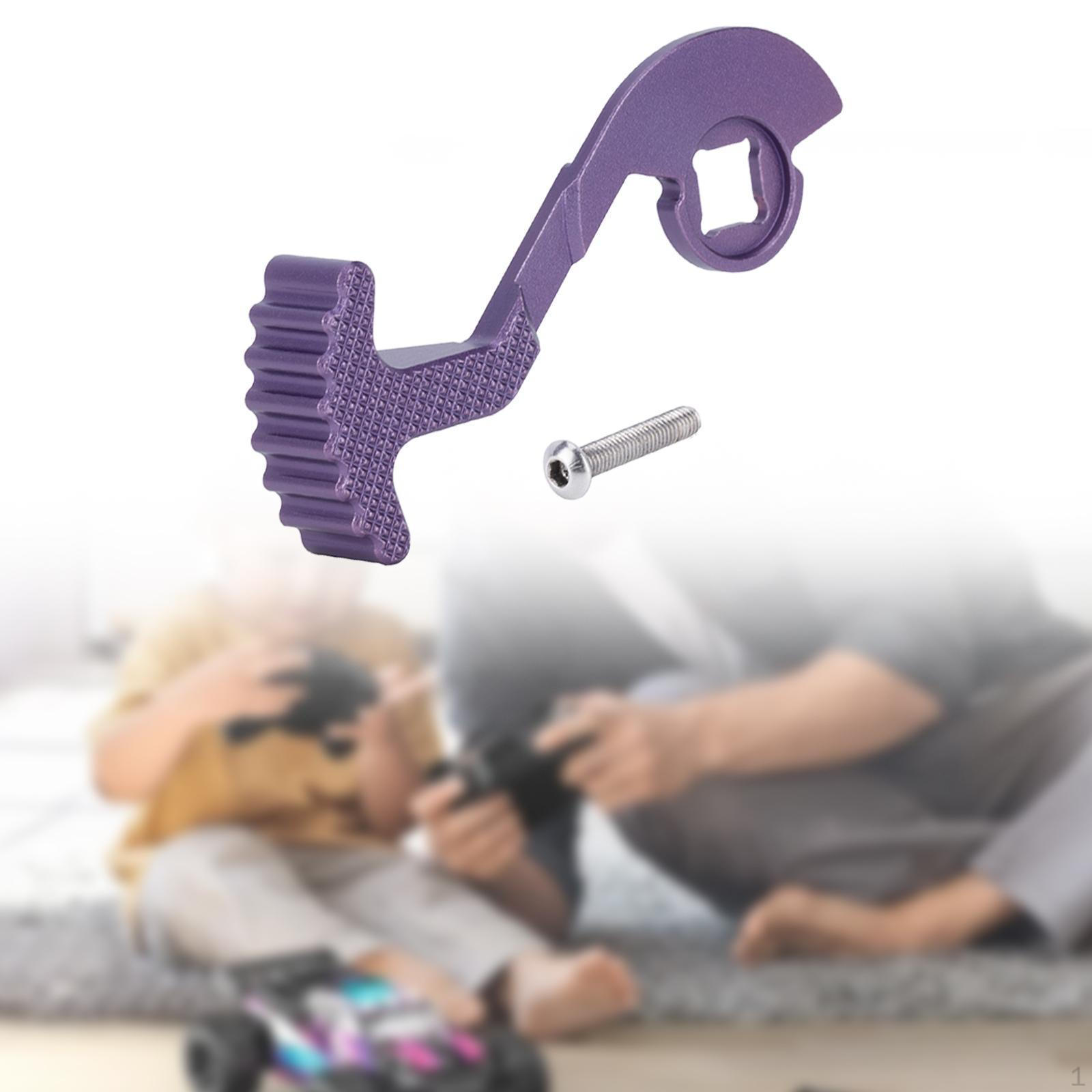 

Адаптер ручного управління RC DIY Upgrade Part Джойстик з алюмінієвого сплаву фіолетовий