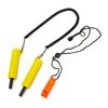 Ice Auger Ice Fishing Retractable Ice Drill with Whistle Protection Set Safe Reliable Long Stretch Rope for Ice Skating