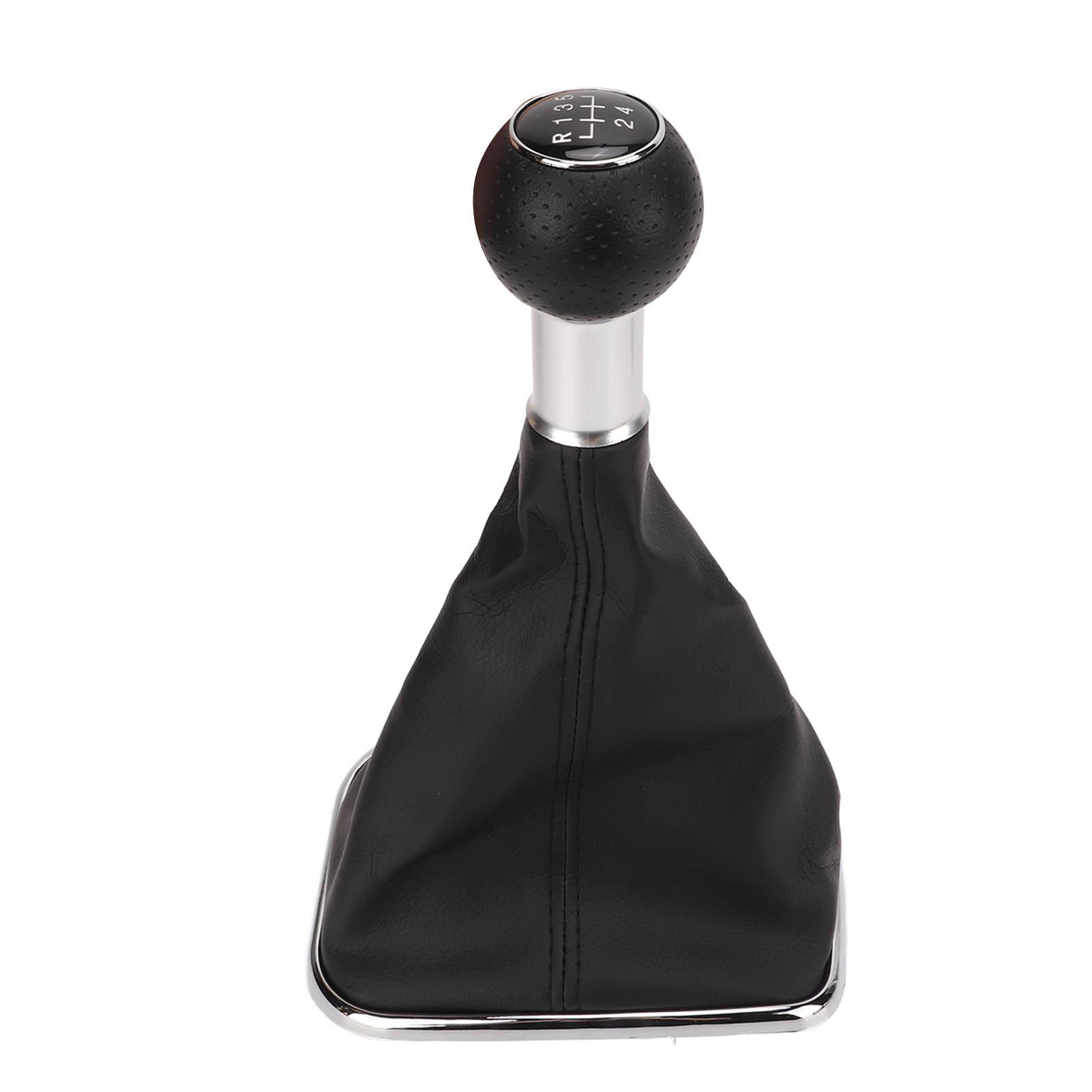 

5 Speed Gear Shift Knob Gaiter Boot Gear Stick Gaiter Kit Replacement for Bora A4 MK4 1999‑2004