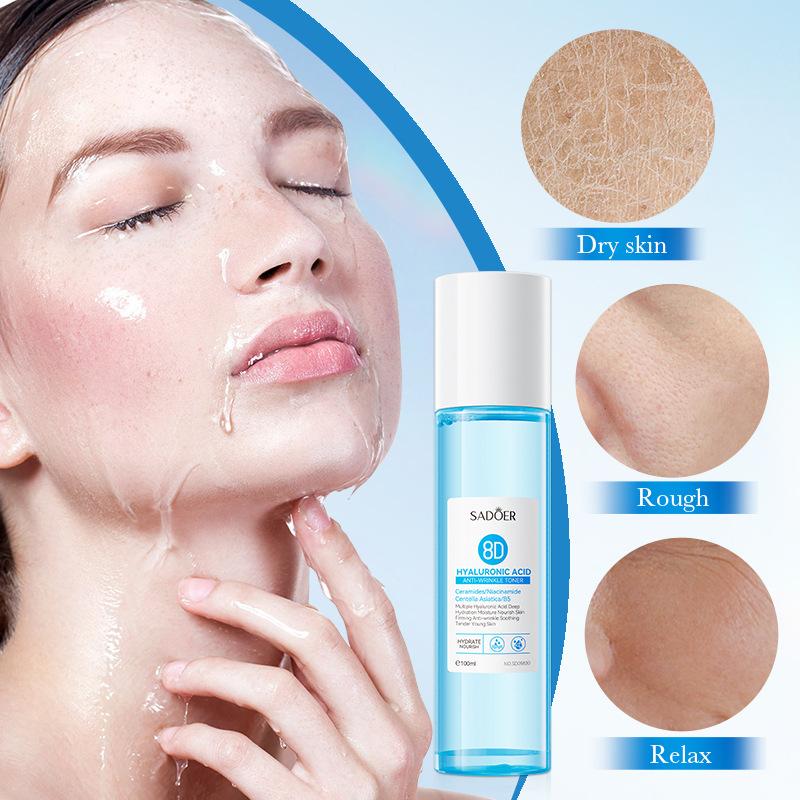 Hyaluronic Acid Anti-Wrinkle Toner SADOER8D Moisturizing Firming Moisturizing Water