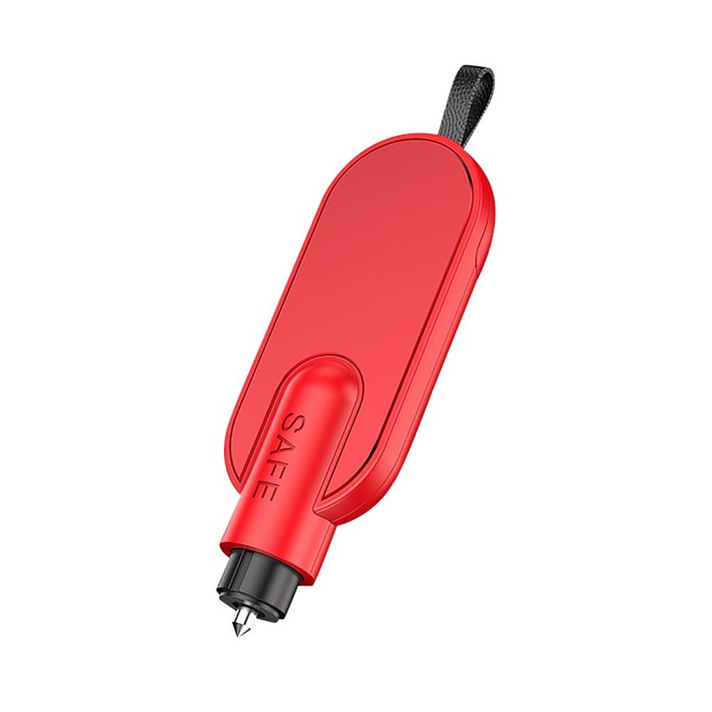 Portable Car Safety Hammer Multifunctional Glass Breaker & Seatbelt Cutter Pocket Size Lightwieght for Emergency Escapes