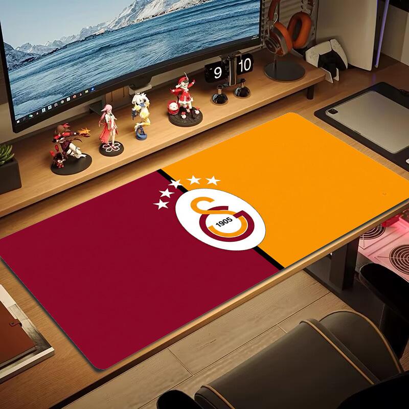Galatasaray Color Mouse Pad Large Gaming Table Cushion Non-slip Laptop Tablet Big Mousepad XXL Mat Mini PC Playmat With Lock edge