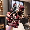 Tempered Glass Case For Xiaomi Redmi Note 10 Pro Case Xiaomi Mi 10T Pro 11T Note10 11 11Pro 10S Lite Skeleton Skull Phone Covers