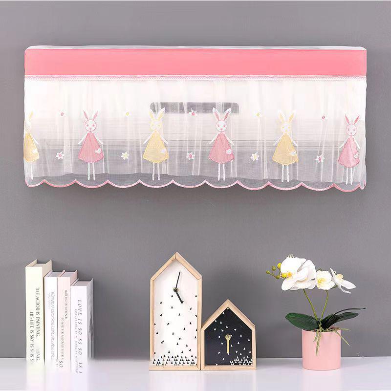Wall Mounted Air Conditioner Dust Cover Prevent Direct Blowing Hanging Wind Shield Curtain Anti-Dust Air Conditioning Cover