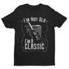 Funny Guitar Unisex T-shirt I'M Not Old I'M A Classic Amp Retro Guitarist Dad Grandad