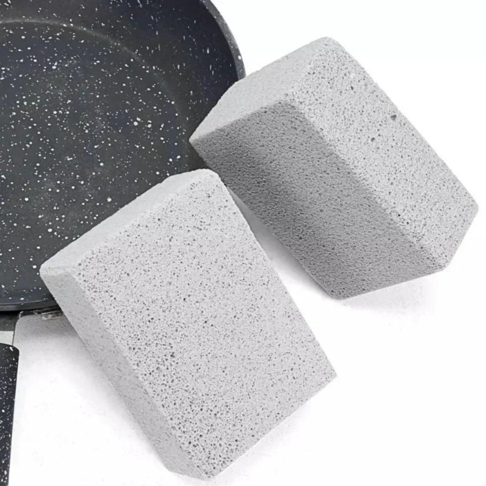 Cuttable Pumice Cleaning Stone Grey Grill Cleaning Brick New BBQ Grill Cleaning Brush Brick Block
