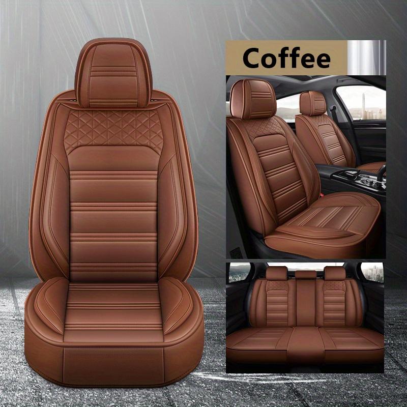 5 Seats Car Seat Cover, Breathable Full Surround Auto Front Rear Seat Cushion, Vehicle Seat Protector-4Seasons Universal Size Car Accessories