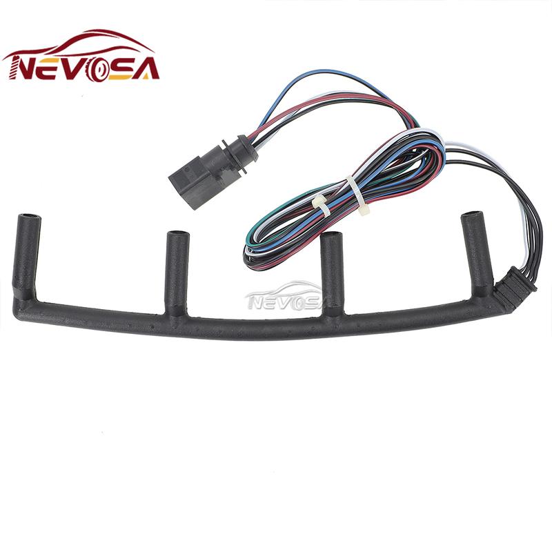 Car Glow Plug Wiring Harness For Volkswagen VW 2003 2004 Golf Beetle Jetta 1.9L TDI 2004-2006 Seat Leon 2000 038971782C