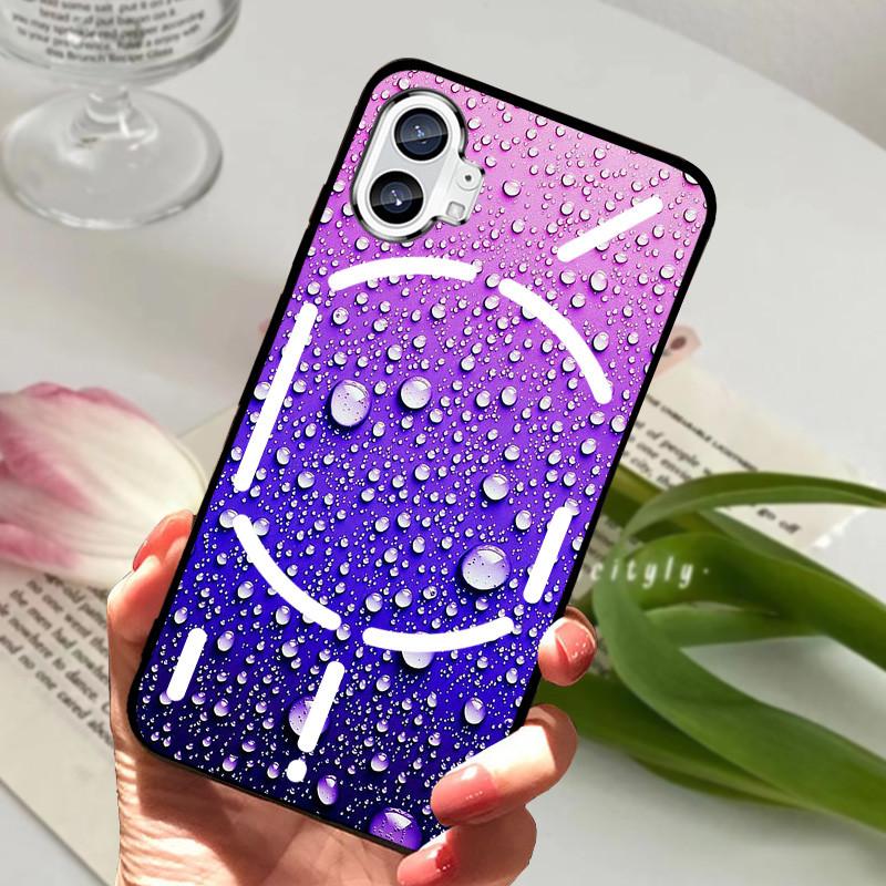 Hülle Für Nothing Phone 1 Hülle Stoßfest Schwarzer Bumper Rückseite Handyhülle Für Nothing Phone 2 Eins zwei Hülle Funda Nothingphone2