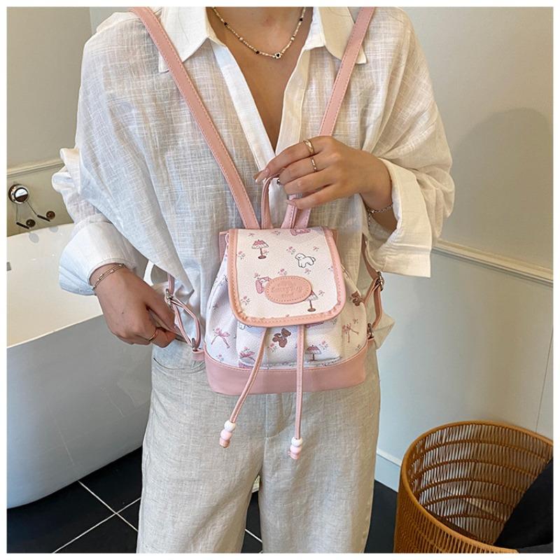 Backpack Women's Fashion Niche Design Student School Bag Bucket Bag High Value Trend Travel Backpack