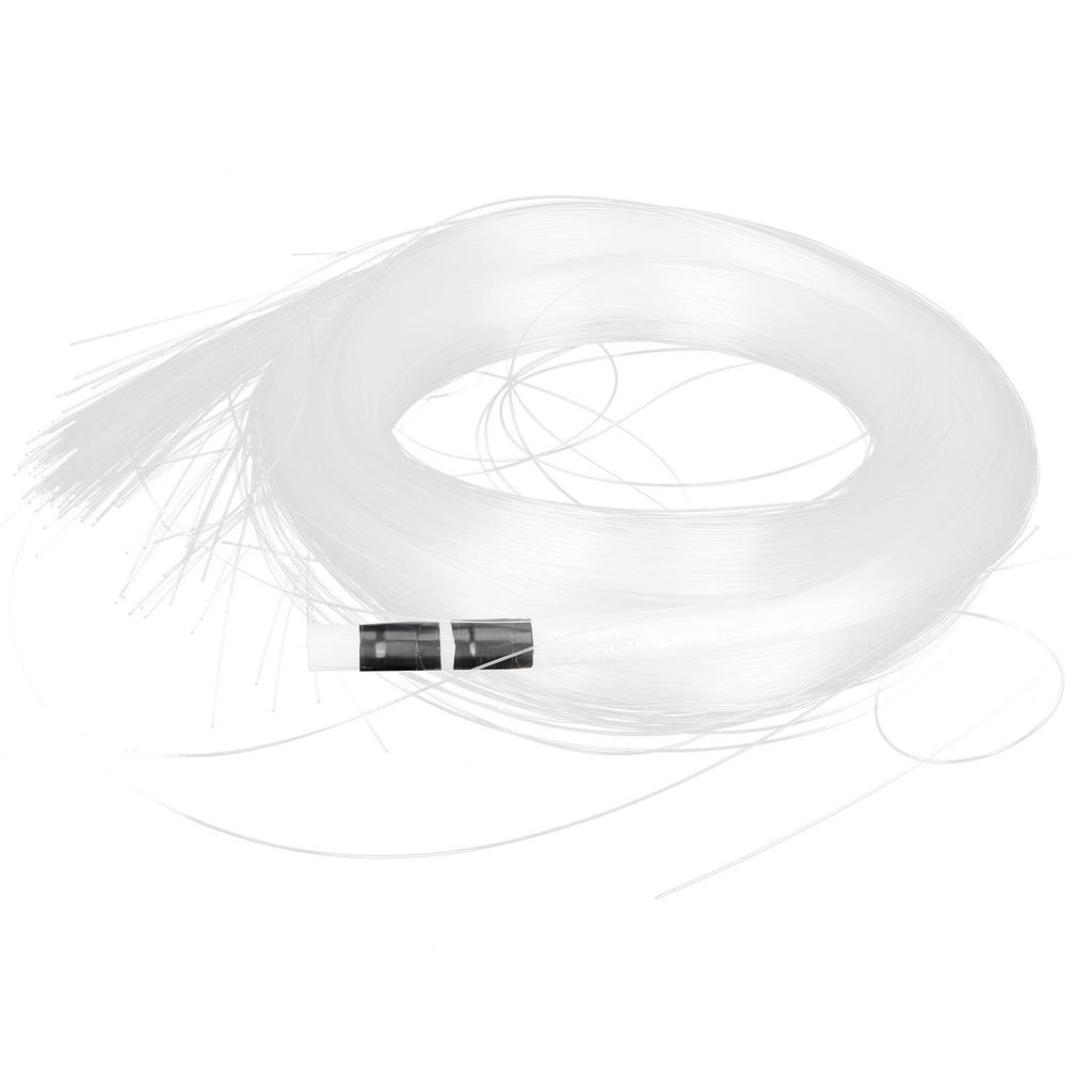 200Pcs 3 Meters Optical Fiber Cable PMMA Plastic Glowing Optical Fiber Curtain Decoration