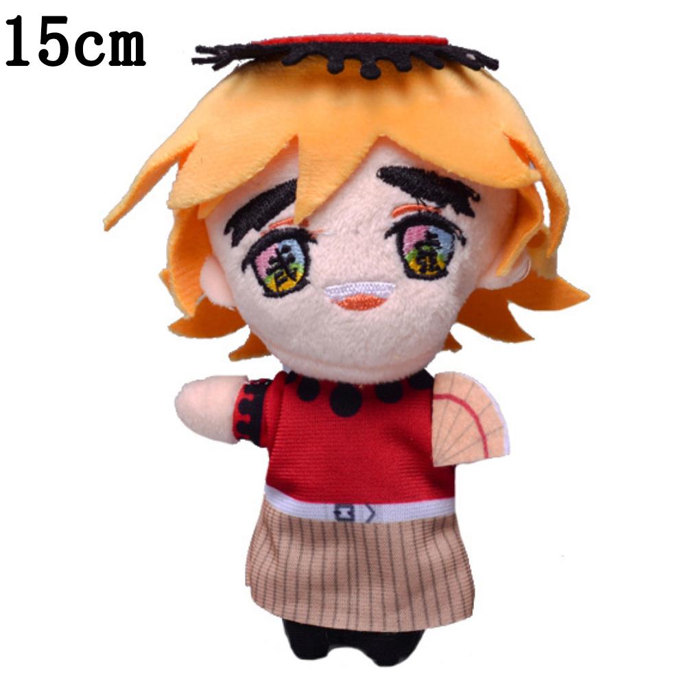 15Cm Anime Pendant Plush Demon Slayer Cartoon Figure Rengoku Kyoujurou Kochou Shinobu Tomioka Giyuu Hashibira Inosuke Toys Dolls