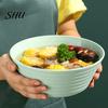 Instant Noodle Bowl Japanese Microwave Dishwasher Safe Large Capacity Rice Stackable Unbreakable Cereal Soup for Canteen