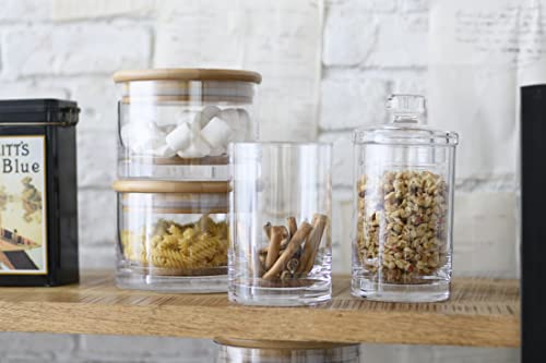 FOYER Unbreakable Vase, Stylish Polycarbonate, 15cm Tall, 10cm Wide, Small, Product Number 2300096