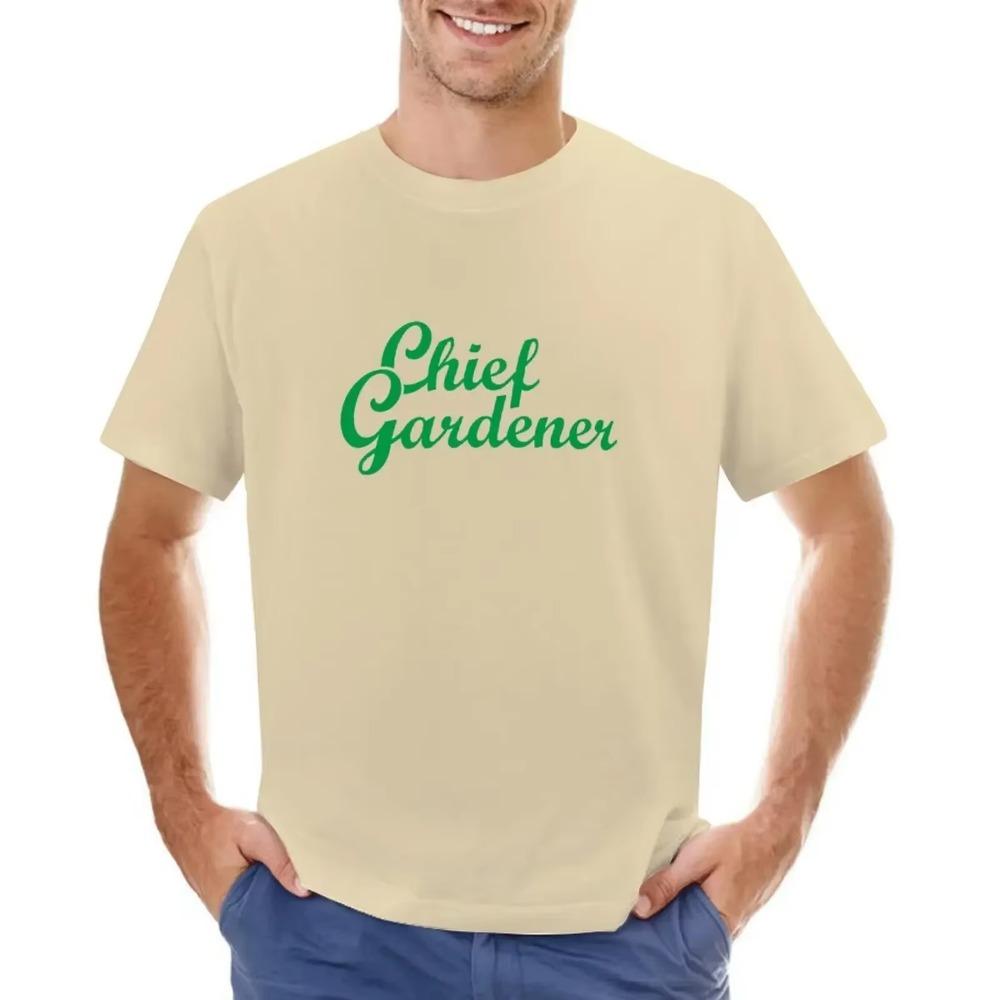 Chief Gardener Garden Design T-shirt  design your own tops men t shirts