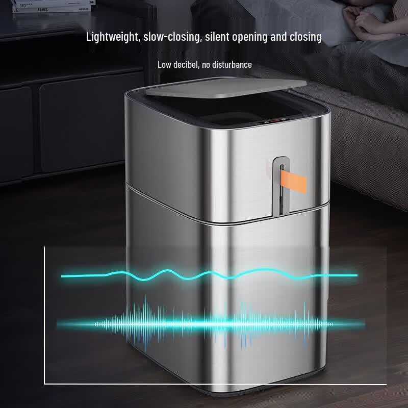 Jiabangshou Smart Automatic Stainless Steel Trash Can