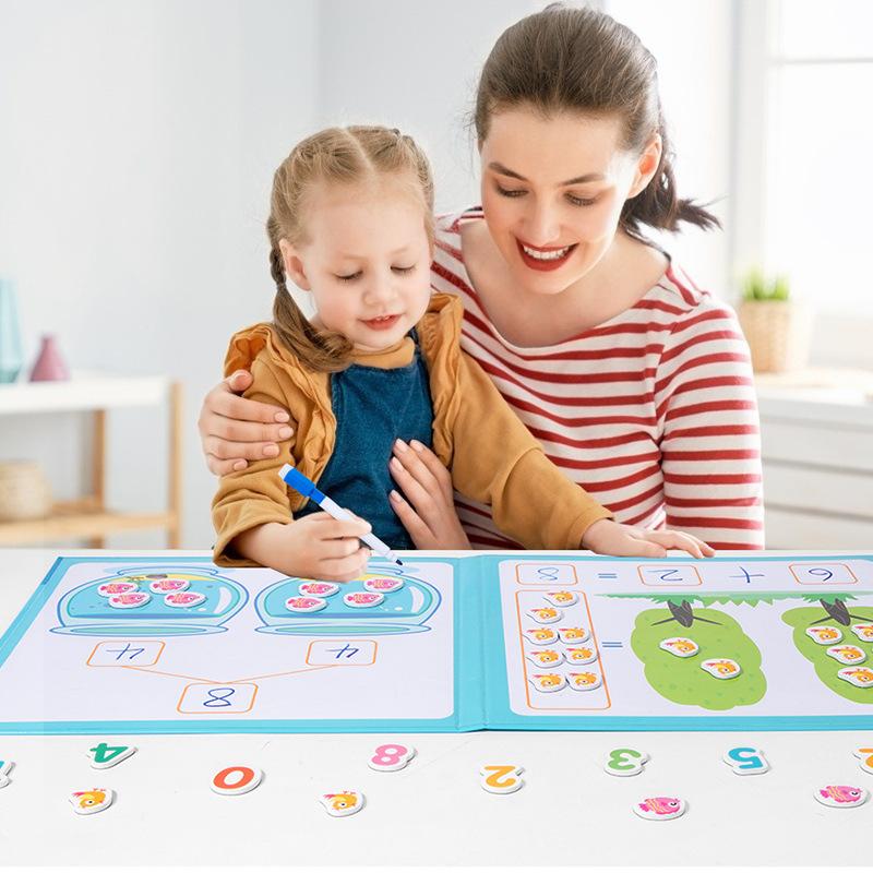 Magnetic Digital Enlightenment Teaching Aids 1-20 Children'S Early Education Educational Toys