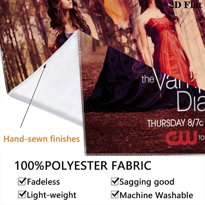 Vampire Diaries Meets Originals Threepiece Set 1 Duvet Cover 2 Pillowcase Without Core Soft And Comfortable Christmas Birthday Gift
