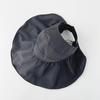 Cappello da Sole in Vinile a Tesa Larga con Parte Superiore Vuota Protezione UV Moda Facile da Abbinare Portatile Cappello da Pescatore a Nuvola