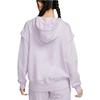 Nike Minimalist Letter Print Casual Hoodie Women Tops Purple DQ6586-530
