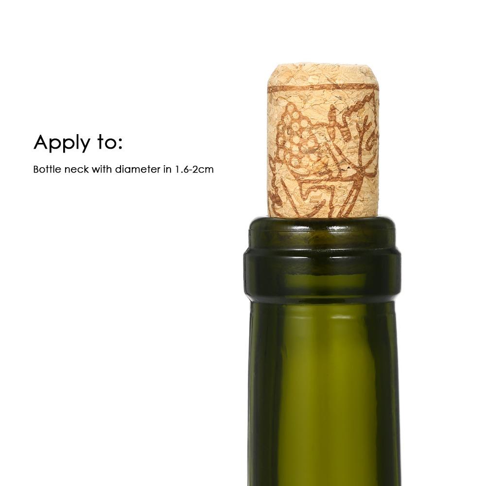 50pcs Seal Freshness Natural Cork Bottle Stopper Soft Wood Cork Leakproof Design Oak Wine Corks Wine Bottle Corks Bar