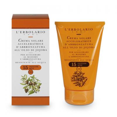 Fast Tanning Cream with Jojoba Oil SPF15 125 Ml