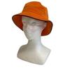 HERMES Bucket hat acetate hat Orange acetate Women Used