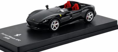 ALTAYA Ferrari Diecast Model 1/64 FERRARI MONZA SP2 2018 (Black) with Case [Parallel Import]