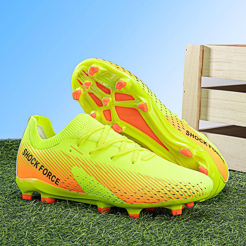 European Cup 2025 football shoes men's low-top students grass game training AG long nails TF broken nails sports shoes