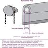 Replacement Repair Roller Blind Fitting Kit with Bead Chain RollerBlind Parts