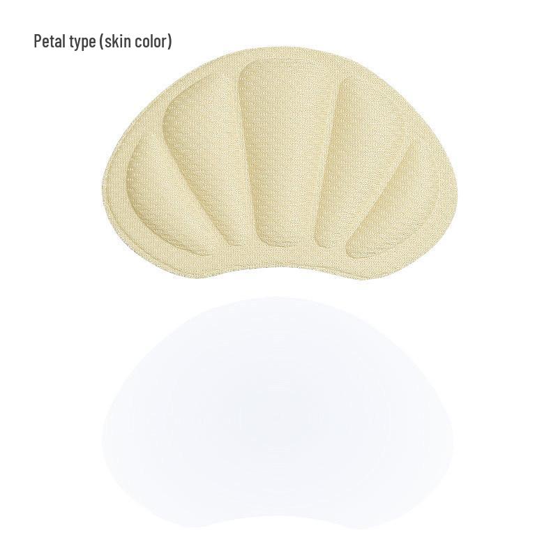 Adjustable Soft Invisible Heel Sticker for Anti-Wear and Anti-Drop Protection In High Heel and Sports Shoes - Half Size with Color Bag Packaging