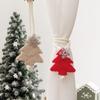 2Pcs Convenient Curtain Tie Backs Snowflake Design Curtain Buckle  Curtain Accessories